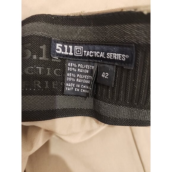 5.11 Tactical mens size 42 Water Resistant work uniform casual pants with teflon - Picture 6 of 8